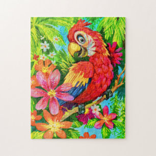 Puzzle loro colorido brillante