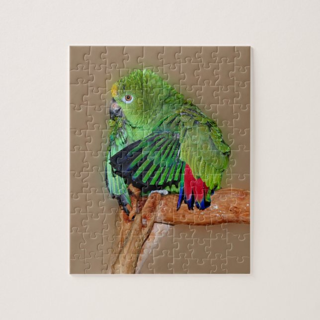 Puzzle Loro Cute Amarillo (Vertical)
