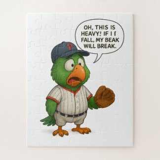 Puzzle loro divertido béisbol