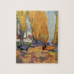 Puzzle Los Alyscamps (Cementerio) de Vincent van Gogh