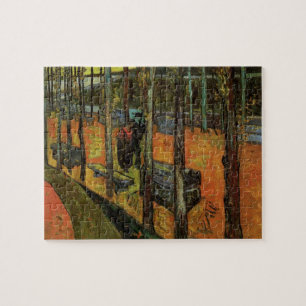 Puzzle Los Alyscamps (Cementerio) por Vincent van Gogh