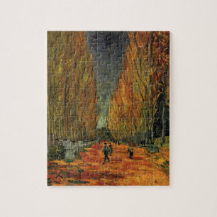 Puzzle Los Alyscamps (Cementerio) por Vincent van Gogh