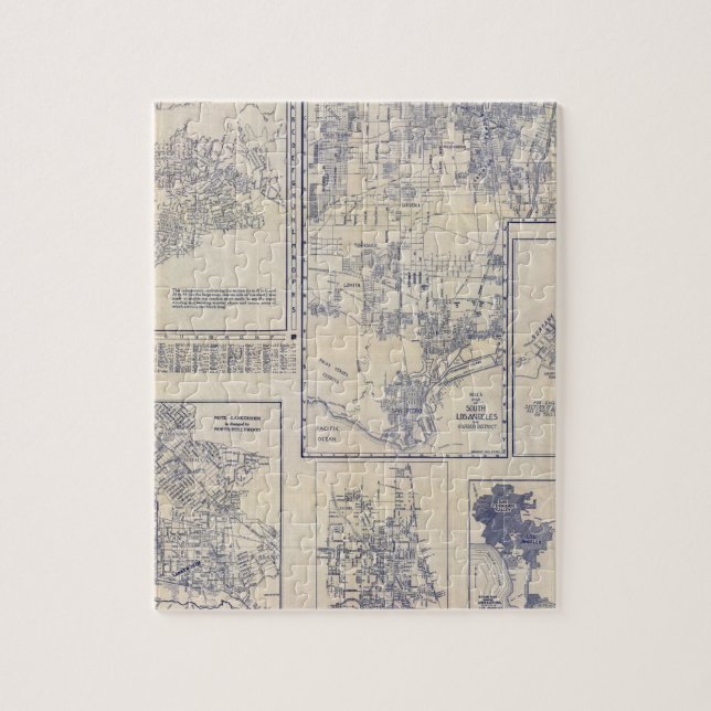 Puzzle Los Ángeles, California (Vertical)