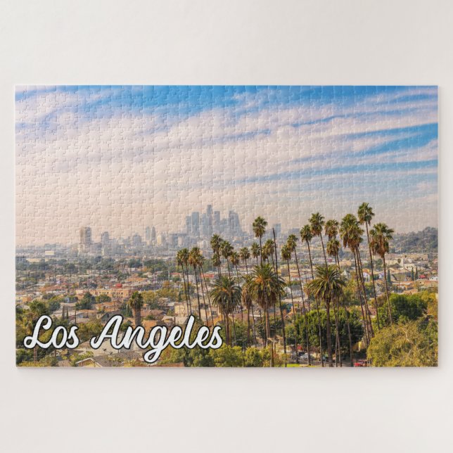 Puzzle Los Ángeles, California, EE. UU. (Horizontal)