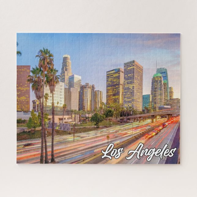 Puzzle Los Ángeles, California, Estados Unidos (Horizontal)