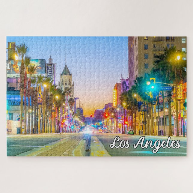 Puzzle Los Ángeles, California, Estados Unidos (Horizontal)