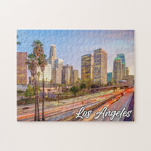 Puzzle Los Ángeles, California, Estados Unidos (Horizontal)