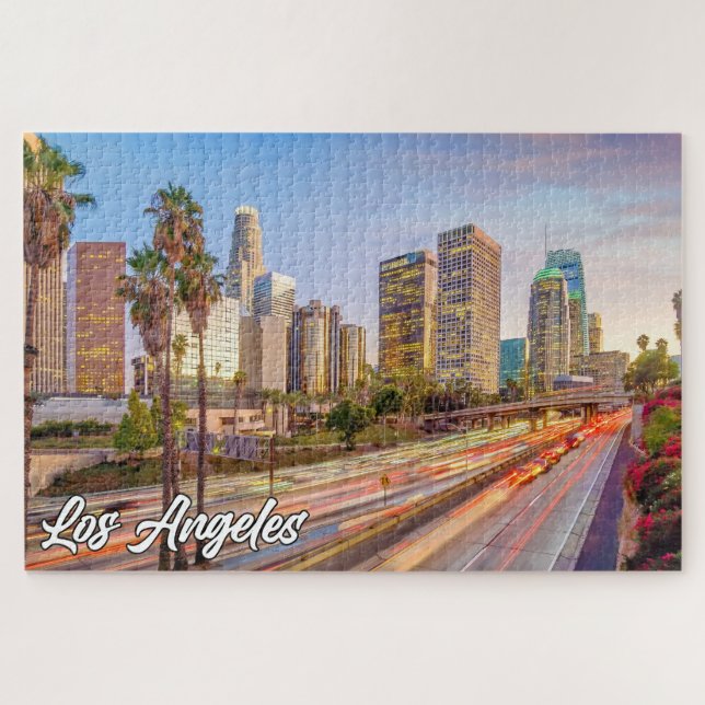 Puzzle Los Ángeles, California, Estados Unidos (Horizontal)