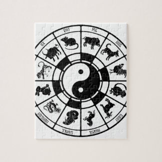 Puzzle Los animales chinos del zodiaco