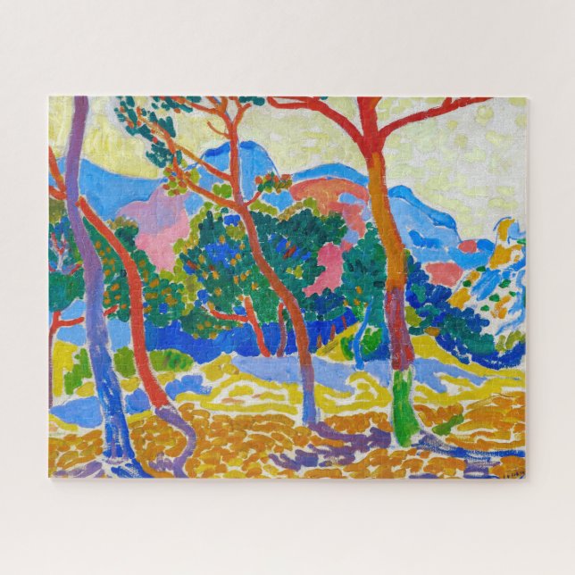 Puzzle Los árboles | Andre Derain | (Horizontal)