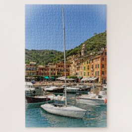 Puzzle Los barcos de Portofino, Italia - 20 x 30 pulgadas