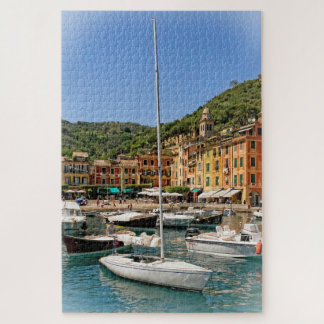 Puzzle Los barcos de Portofino, Italia - 20 x 30 pulgadas