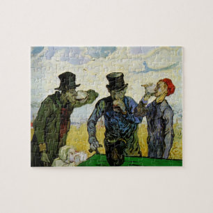Puzzle Los bebedores de Vincent van Gogh