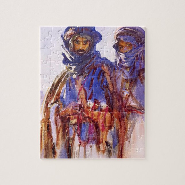 Puzzle Los beduinos de John Singer Sargent (Vertical)
