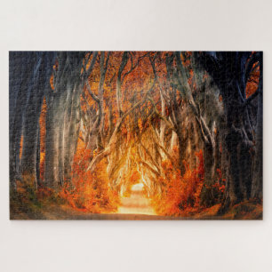 Puzzle Los Bordes Oscuros Antrim Ireland.