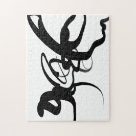 Puzzle Los buzos: Resumen en blanco y negro