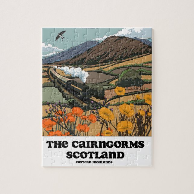 Puzzle Los Cairngorms Escocia (Vertical)