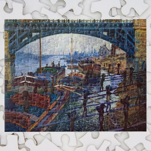 Puzzle Los Carboneros por Claude Monet
