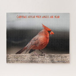 Puzzle Los cardenales aparecen cuando los ángeles están c