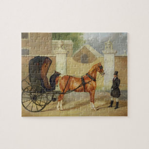 Puzzle Los carros de los caballeros: Un cabriolé,