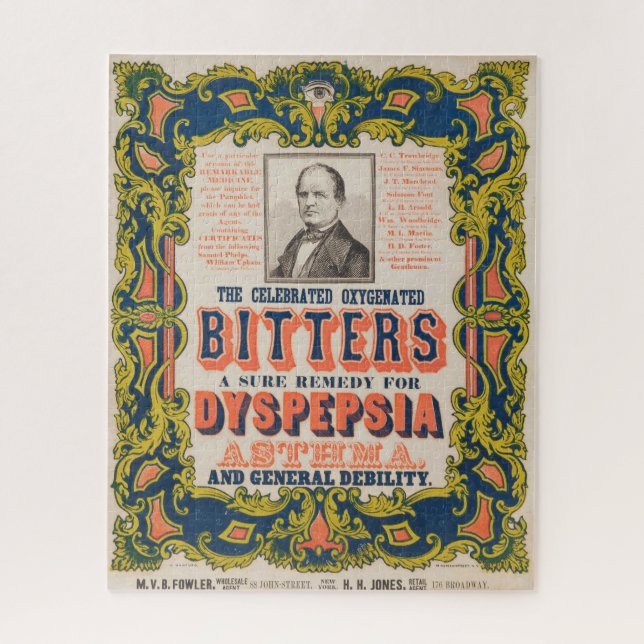 Puzzle Los célebres amargos oxigenados (Vertical)