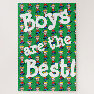 Puzzle ¡Los chicos son los mejores!