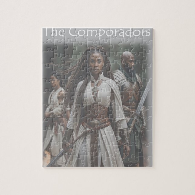 Puzzle Los comporteros cubren el arte (Vertical)