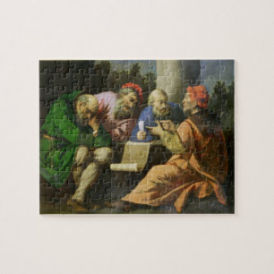 Puzzle Los cuatro padres de la iglesia (aceite en la lona