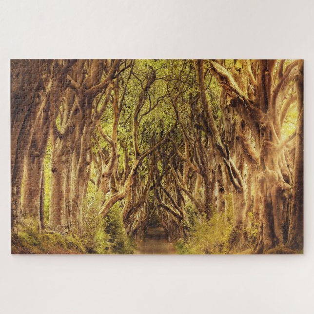 Puzzle Los Dark Hedges Antrim Irlanda. (Horizontal)