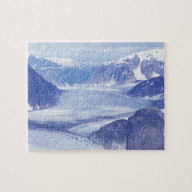Puzzle Los E.E.U.U., Alaska, Wrangell-St Elias NP, (Horizontal)