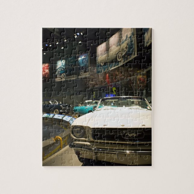 Puzzle Los E.E.U.U., Michigan, Detroit: Viaje de la (Vertical)