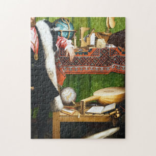 Puzzle Los embajadores pintan a Hans Holbein