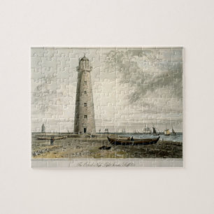 Puzzle Los faros de Orford Nefs, Suffolk, del volumen
