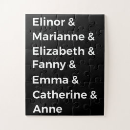 Puzzle Los héroes de Jane Austen I