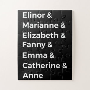 Puzzle Los héroes de Jane Austen I