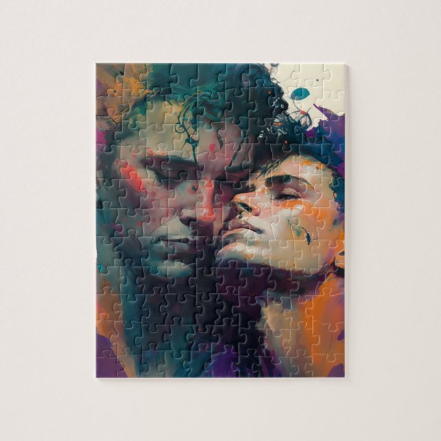 Puzzle Los homosexuales enamorados (Vertical)