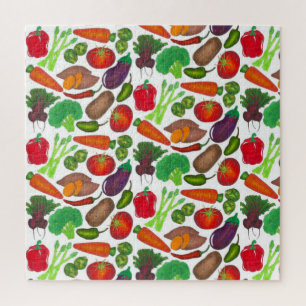 Puzzle Los huertos vegetales producen verduras de Greenma