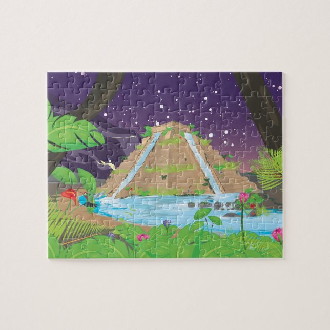 Puzzle Los jardines colgantes de Babilonia (Horizontal)