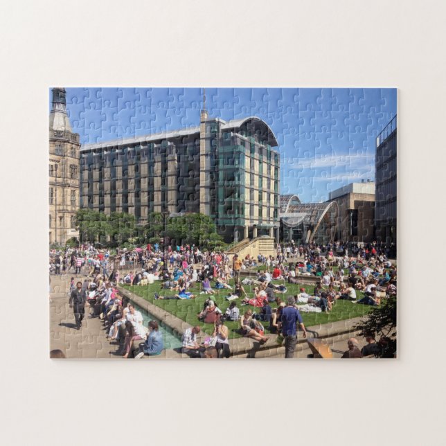 Puzzle Los Jardines de la Paz, Sheffield (Horizontal)