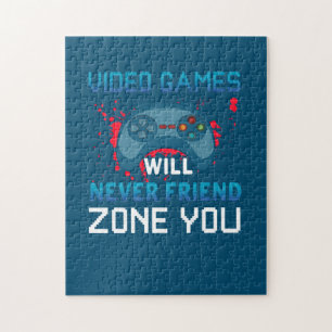 Puzzle Los juegos de video de regalo para jugadores nunca