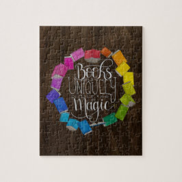 Puzzle Los libros son mágicos