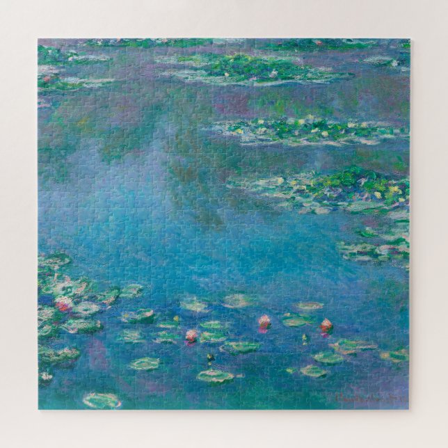 Puzzle Los lirios de agua Claude Monet (Horizontal)