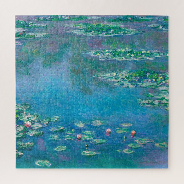 Puzzle Los lirios de agua de Claude Monet (Vertical)