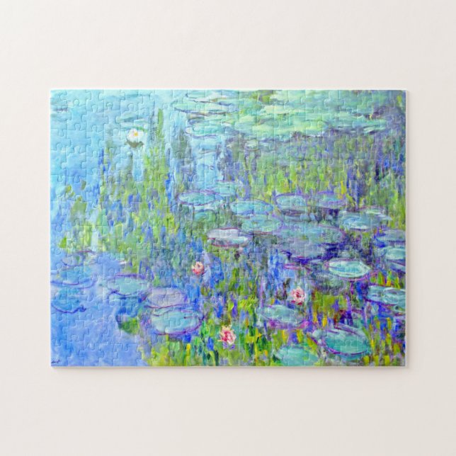 Puzzle Los lirios de agua de Claude Monet (Horizontal)