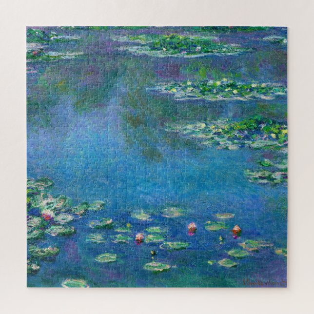 Puzzle Los lirios de agua de Claude Monet (Vertical)