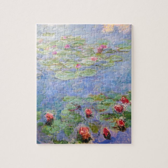 Puzzle Los lirios de agua de Claude Monet (Vertical)