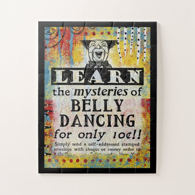 Puzzle Los misterios del baile de Belly - Funny anuncio d (Vertical)