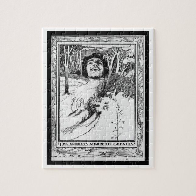 Puzzle Los Monos La Admitieron Mucho (Vertical)