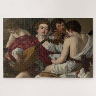 Puzzle Los músicos (1597) de Caravaggio
