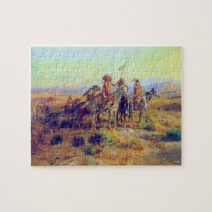 Puzzle Los nativos de las primeras naciones desafían a lo